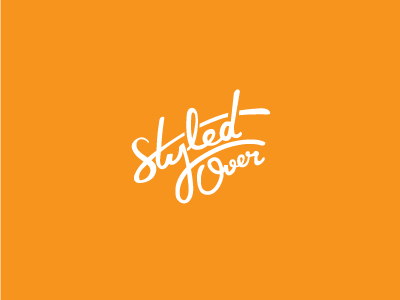 Styled Over brand branding brasil brazil calligraphy chile cursive custom design hand drawing hand writing id identidade identities identity inspiration letter lettering logo logodesign minimalistic romania script simple style tipo tipografia tipography type typography