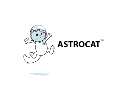 Astrocat animal astro astrounaut brand branding brasil brazil cat custom cute d design fun hand drawing identidade identities identity inspiration logo logodesign minimalistic romania simple tipo