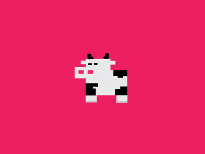 COW logo pixel