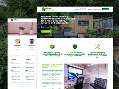 Green Garden Offices Website