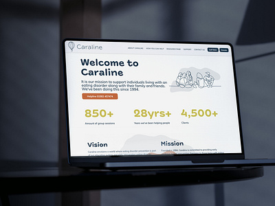 Rebrand and new website for Caraline
