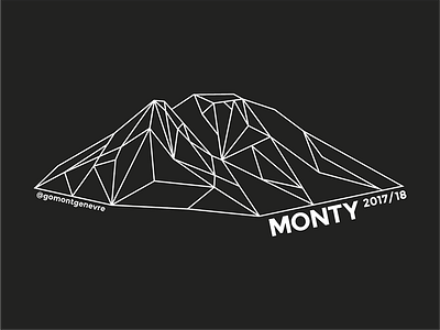 Montgenevre T Shirt design 2017/18 clothing mountain mountains tshort wire
