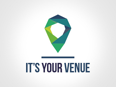 Its Your Venue Logo brand branding event events identity listing logo venue venues