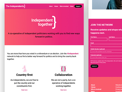 The Independents Website