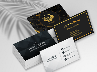 Business cards design branding graphic design