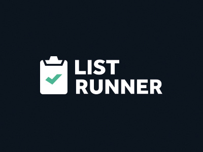ListRunner App branding doctors list logo mobile task