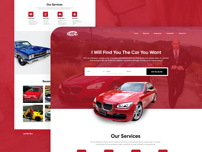Carr Jones Website Design