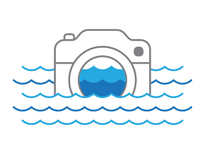 Underwater photography branding icon identity ocean photo photography sea underwater