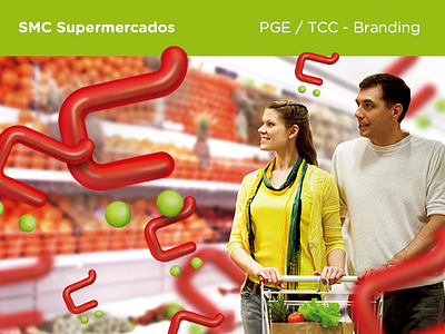 SMC Supermercados - Branding art brand branding director grocery identity corporate pge student supermarket tcc