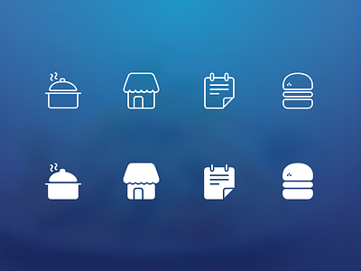 Tab Bar Icons Food