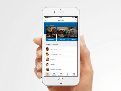 TIM Gourmet - Redesign Android and iOS App