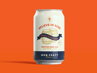 Believe in Beer: Blending Barrels Edition Final beer beer art beer can beer can design beer label packaging packaging design