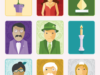 Clue Characters (3/3)