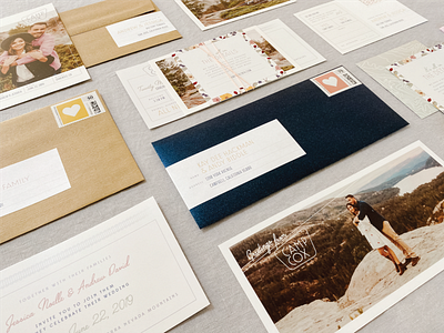 Camp Cox, pt. I (3/3) branding illustration invitations paper goods stationery design typesetting wedding