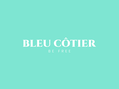 Turquoise Blue Skincare Brand Logo beauty blue brand branding design graphic design illustration kbeauty logo skincare turquoise typography ui ux vector
