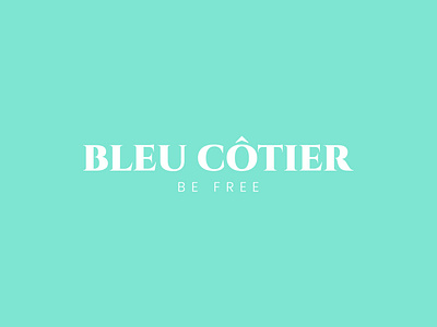 Turquoise Blue Skincare Brand Logo