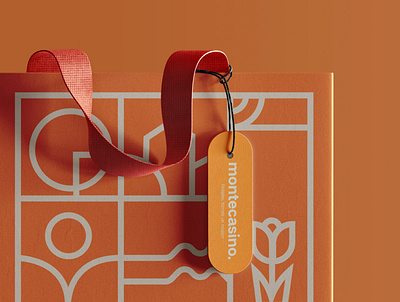 Branding Montecasino by Elysian Studio bag brand branding design graphic design logo