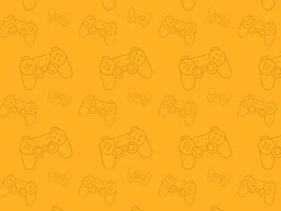 Yellow Fun Game Stick Pattern background design graphic design illustration pattern vector