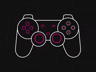 Gaming Controller Illustrator design graphic design illustration logo vector