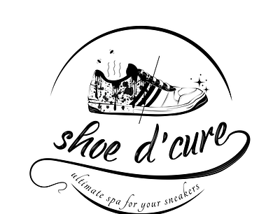Shoe d' cure logo branding design graphic design illustration logo vector