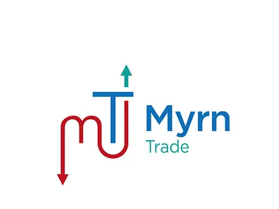 Myrn Trade branding design graphic design logo vector