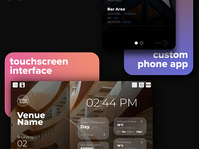 iPad & Phone GUI package for automation systems app app design automation ipad phone smart home template ui uix