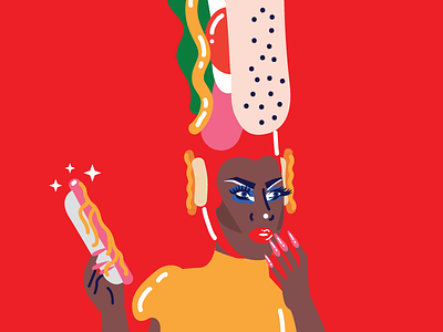 Shea Couleé drag drag queen drag race hot dog red rupaul shea coulee