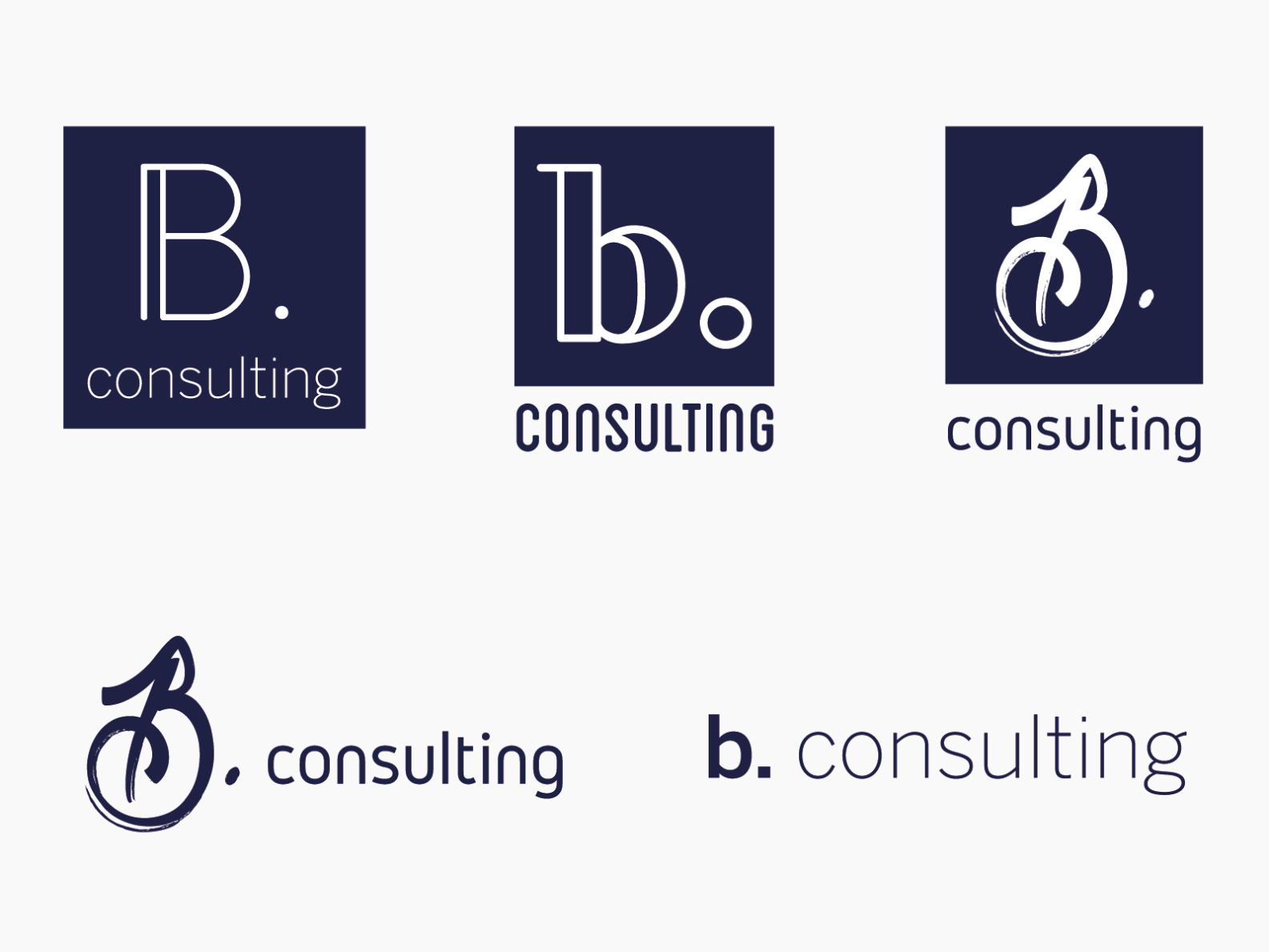 B. Consulting - Logo Redesign By Melanie Vaz De Pinho On Dribbble