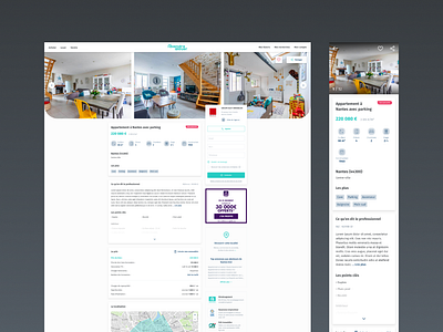 AVendreALouer - Adview redesign