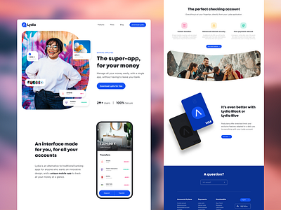 Use Case - Lydia Landing Page