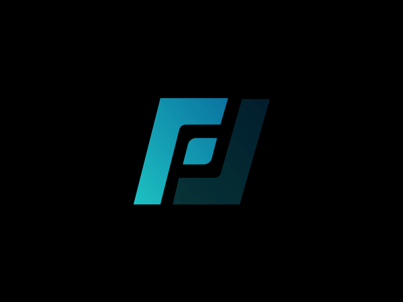 F + d animation d f gif letters logo