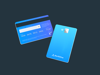 The NorthOne card bank card credit card debit card finance fintech neobank