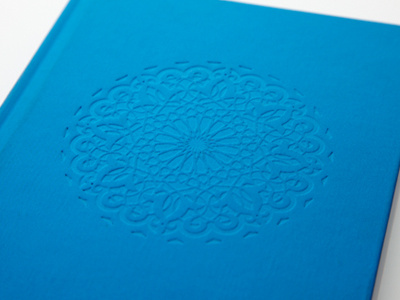 Dubai World Cup Book arab book embossed geometric motif traditional