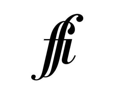 FFI ligature monogram