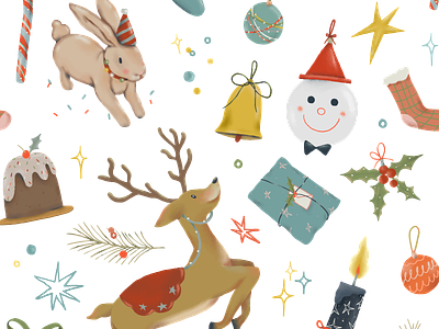 Happy Merry Christmas app branding design icon illustration logo merry christmast typography ui ux vector