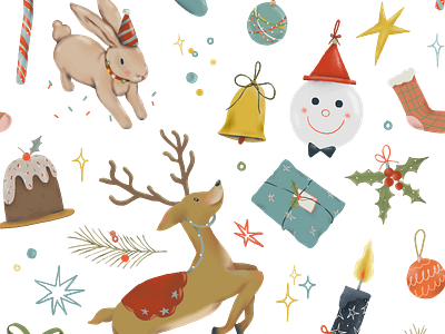 Happy Merry Christmas app branding design icon illustration logo merry christmast typography ui ux vector