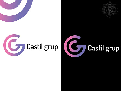 Modern Letter C G Logo Design.