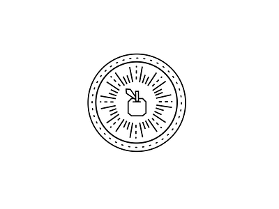Apple apple holy icon illustrator line lineart logo vector