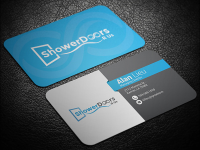 Business Card Concept for Client business card clean corporate creative modern visiting card