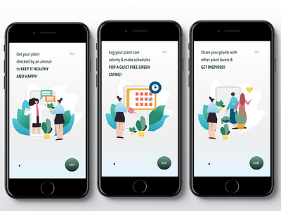 Houseplant Mobile App- On boarding