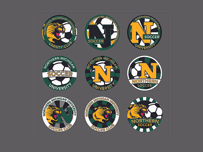 NMU Soccer Jersey Patches nmu patches soccer