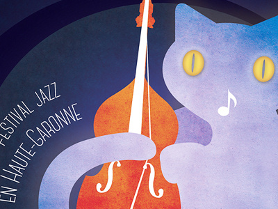 Jazz Sur Son 31 cat cat music cats jazz jazz 31 jazz design jazz festival jazz graphic jazz sur son 31 music festival music jazz