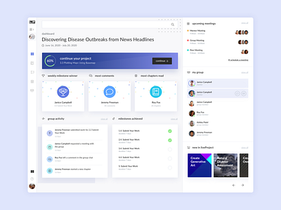 Collaborative Project Dashboard