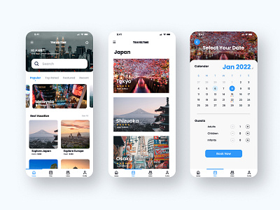 Travel Apps Design.