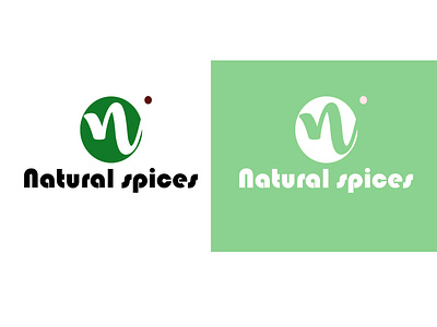 Natural Spices Logo branding design graphic design illustration logo typography vector