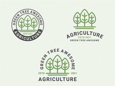 Agriculture Logo Concept agriculture brand branding clean company design elegant green icon illustration logo logodesign logoicon logomascot logos mascot simple vector