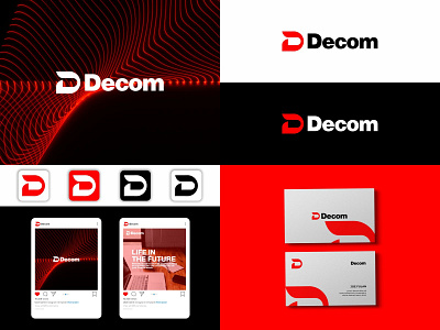 Decom Logo Concept logoplace