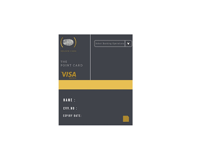 Next generation point card card design design point card