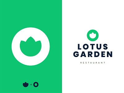 Lotus Garden Branding app branding creative design flower hotel icon illustration logo logodesign lotus minimal resort ux