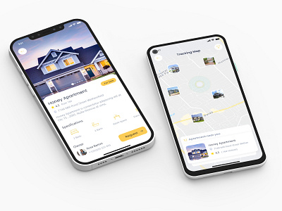 Real Estate Mobile App View